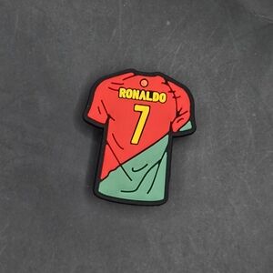 (5/$15) Ronaldo Portugal Jersey Croc Charm